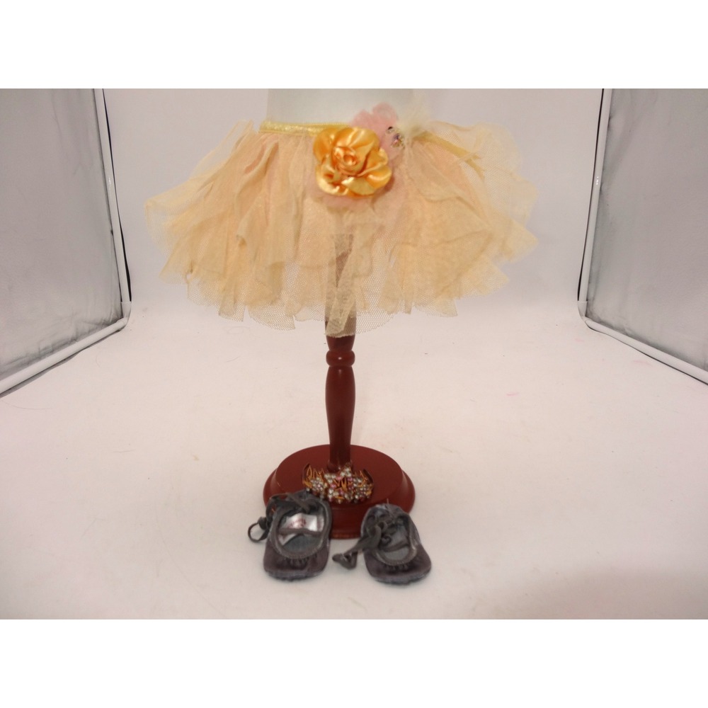 American Girl Isabelle Performance Set Ballet Tutu Tiara Shoes 2014 Girl of Year